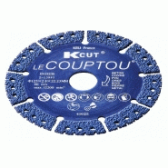 Disque diamant tout en un - alésage 22,2 mm ø 125 mm 2,8 mm