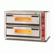 Four à pizza électrique – 6+6 pizzas Ø 30 cm – sans thermomètre – format large – 86 x 124 cm – Réf. AKS-SGS-PO-9262-DE - AKS-SGS-PO-9262-DE
