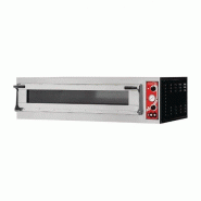 Four inox 1 chambre de 6 pizzas (Ø)350 mm, 9000 W, 400 V - TRI Four inox 1 chambre de 6 pizzas (Ø)350 mm, 9000 W, 400 V - TRI
