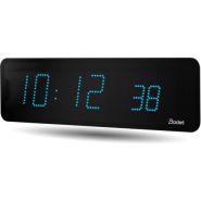Horloge LED Style II 10 S, alimentation 230V, indépendante, LED bleue - BODET