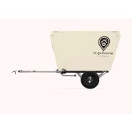 La Guitoune® "Libellule" standard. Une remorque vélo aménagé pour "aller-vers". Formation d'équipe.
