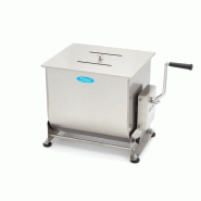 Mélangeur à viande manuel  ECO 40 L - 35 kg -  cuve basculante - axe unique