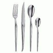 Ménagère 16 pièces satin laguiole emotion -  Argent Autre Acier Tarrerias Bonjean 8x15 cm - argenté 3118220049451