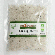 MesZépices - Flocons de sel à la truffe du Périgord BIO - Sachet de 50 g - 3662310012318
