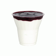 Nvase ECOLOMIQUE - 50 Pcs - Coupe plastique PET - 270 ml - transparent plastique NVS210GKSM9