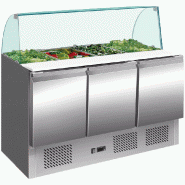 Saladette 3 portes avec pare-haleine L2G