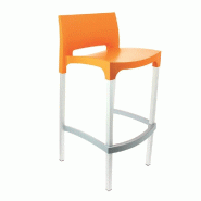 Tabouret gio orange