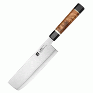 XinZuo - Couteau Nakiri en acier poudré - Série F5 Zhen - multicolore F5 ZHEN-XC