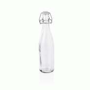 Bouteille à fermeture mécanique 500 ml Ø 7 cm H 26,5 cm verre lot de 4 - Was Germany - transparent verre 4044925017497