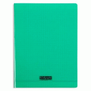 Calligraphe Lot de 4 Cahier Ligne 8000 24x32, 192p./96 feuilles 90 g/m² piquées, couv. PP vert, Séyès - 3210330183954