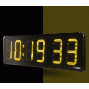 Horloge HMSLED 15, alimentation 230V, Independante ou Radio ALS, LED jaune - BODET