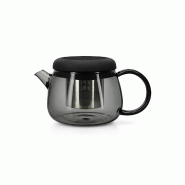 Ogo Living - Théière fusion 300ml en verre borosilcate avec couvercle en silicone - 3256391047255