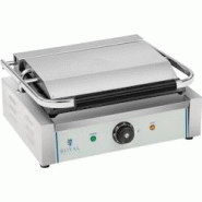 Royal Catering - Royal Catering Machine à Panini Burger RCKG-2200 (2.200W, 230V, supérieur plaque de cuisson 34x22, inférieur plaque de cuisson - a