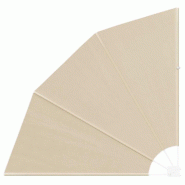 VidaXL Écran de confidentialité pour balcon Beige 140 x 140 cm Modèle Ombre Méditerranée - 42000925