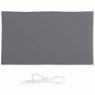 VOILE D\'OMBRAGE RECTANGLE 2 X 4 M GRIS 13_0002933_2