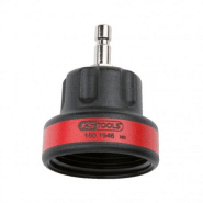Adaptateur baïonnette n°11, M45 x 3,0, rouge, creux - KS Tools | 150.1946 Adaptateur baïonnette n°11, M45 x 3,0, rouge, creux - KS Tools | 150.1946