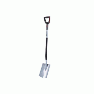 Bêche droite elite 123 cm – MTF – acier au bore et fibre de verre – 1zst3258