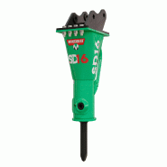 Brise-roche hydraulique Montabert SD16 - insonorisé avec protection contre la frappe à vide
