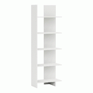 Helloshop26 - Bibliothèque 176 x 62 x 29 cm blanc 03_0008998 - 3000224462599