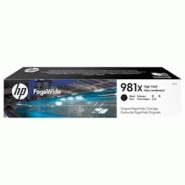 HP 981X Cartouche d'encre noire L0R12A - Livraison en 8 à 10 jours ouvrés HP 981X Cartouche d'encre noire L0R12A - Livraison en 8 à 10 jours ouvrés
