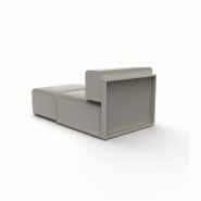 Module chaise-longue droit THE FACTORY - ecru_0