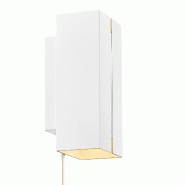 Nordlux Applique murale CURTIZ  Aluminium Blanc, H.18 - IP20 - LED Module / Intérieur - blanc aluminium 5704924007149