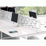 Panneau de séparation finition tissu fantaisie - Officity - 120 Panneau de séparation finition tissu fantaisie - Officity - 120