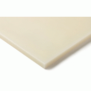 Plaque PA6 G Naturel - 500x500 mm - Épaisseur 30 mm