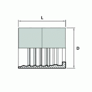 Pour tuyaux R13 - 10 , 5/8" , 15.9 , 35-5 , 57-5
