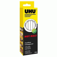 UHU Cartouches de colle HT 80, rond, 200 g - transparent 47865