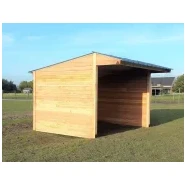 ABRI de prairie 3 X 4 - Bois Douglas français - Protection chevaux_0
