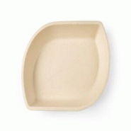 Folia 300 barquettes à snacks en canne à sucre 3,6 cm x 14,4 cm x 21 cm nature - marron Matériau naturel 97086