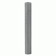 Grillage galvanisé pour volière moncaster maille de 6x6 fil 0,5mm haut.50cm rouleau de 2,50m  ref 24160148