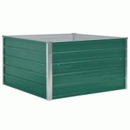 Helloshop26 - Jardinière 100 x 100 x 45 cm acier galvanisé vert 02_0000786 - 3000071191536 Helloshop26 - Jardinière 100 x 100 x 45 cm acier galvanisé vert 02_0000786 - 3000071191536