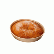 Moule à tarte papier siliconé naturel Ø9x2,1cm par 1500