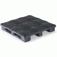 Palette plastique de qualité et recyclable - 1200 X 1200 - CUQP1212HR3RR Palette plastique de qualité et recyclable - 1200 X 1200 - CUQP1212HR3RR
