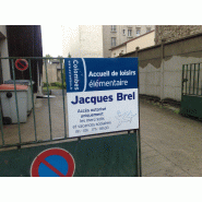 Panneaux de communication en acier émaillé