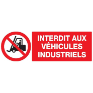 Panneaux rigides 330x75 mm obligations interdictions - PNGPSC-TL08/IVHI_0