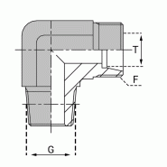 Raccords à bague Mâle BSP (Whitworth) - Conique - LCMCO00602 - CMCO 06L/1/8 NE