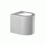 ROSSINI ILLUMINAZIONE Applique Led Argent 9W Double Émission Ronde Gris 3000K Ip65 - Groupe Rossini - Applique En Aluminium Haute Résistance Pour Ex