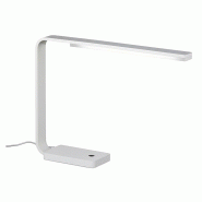ROSSINI ILLUMINAZIONE Lampe De Table Klaus Led 8W 3000K Ip40 Avec Interrupteur Tactile En Aluminium Blanc - Design Minimaliste - Groupe Rossini - blan ROSSINI ILLUMINAZIONE Lampe De Table Klaus Led 8W 3000K Ip40 Avec Interrupteur Tactile En Aluminium Blanc - Design Minimaliste - Groupe Rossini - blan