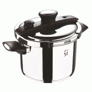 San Ignacio - Cocotte-minute Ø22cm 6L en acier inoxydable Leon - porcelaine Q4785