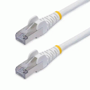 StarTech Cble Ethernet CAT8 Blanc de 2m, RJ45 Snagless