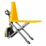 Transpalette haute levée électrique fourches 1150 mm Transpalette haute levée électrique fourches 1150 mm