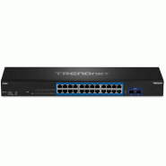 TRENDnet TEG-30262 Switch Gigabit à 24 ports avec 2 logements SFP+ 10G TRENDnet TEG-30262 Switch Gigabit à 24 ports avec 2 logements SFP+ 10G