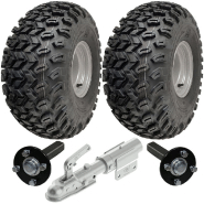 22x11.00-8 Utility ATV Quad Trailer Kit P334 Wheels Axles Swivel Hitch 900kgs 22x11.00-8 Utility ATV Quad Trailer Kit P334 Wheels Axles Swivel Hitch 900kgs