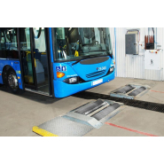 Banc de freinage fixe bbm 1014 de bm test equipment : pour une préparation efficace des véhicules poids lourds aux contrôles techniques