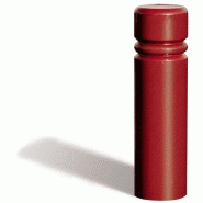 Borne city - Tube acier - Diamètre 160mm - Hauteur 675mm - Fixe ou amovible - Finition acier peint sur zinc_1