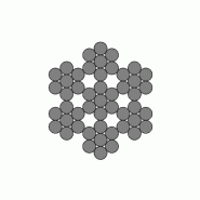 Câble galvanisé - 7 torons de 7 fils - Âme métallique