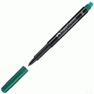 Faber-Castell Faber Castell 152563 Marqueur Permanent Multimarque M Vert - 4005401525639_0